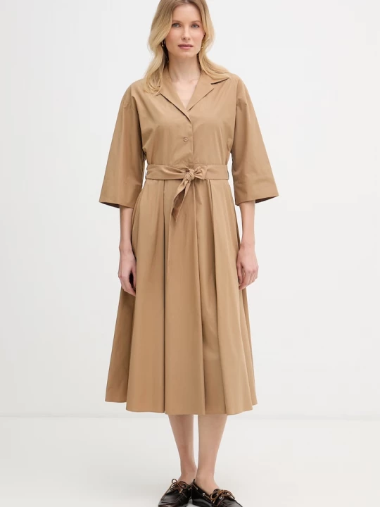 Obrázek produktu Weekend Max Mara letní šaty bavlněné PADANA béžová