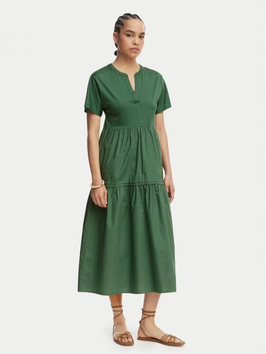 Obrázek produktu Weekend Max Mara Letní šaty Capsula 2615621032 Tmavě zelená Regular Fit