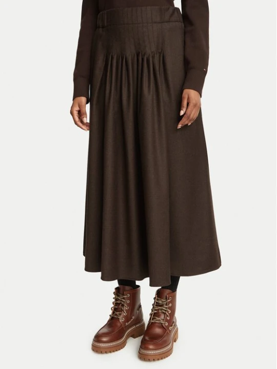 Obrázek produktu Weekend Max Mara Midi sukně Ovest 2625106032 Hnědá Regular Fit