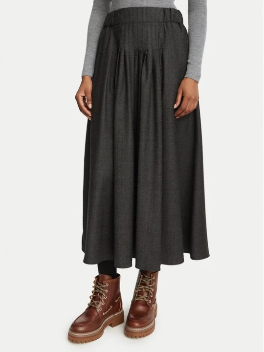 Obrázek produktu Weekend Max Mara Midi sukně Ovest 2625106032 Šedá Regular Fit