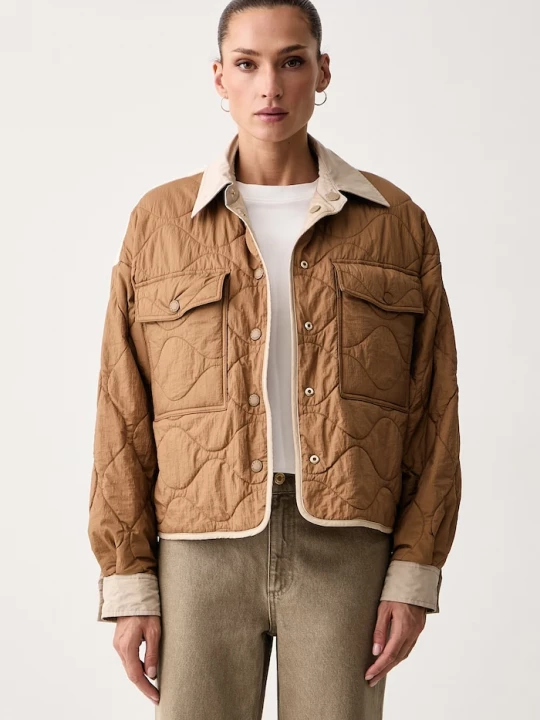 Obrázek produktu Weekend Max Mara oboustranná bunda dámská WKDSUGHERO béžová