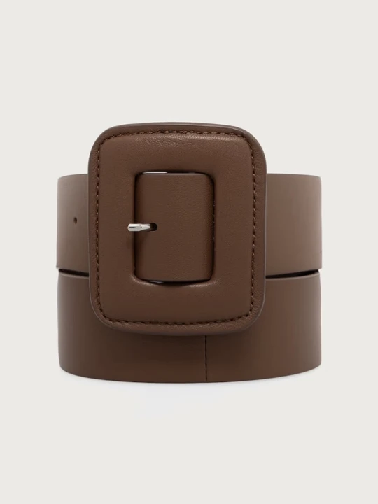 Obrázek produktu Weekend Max Mara pásek dámský kožený WKABRIO hnědá
