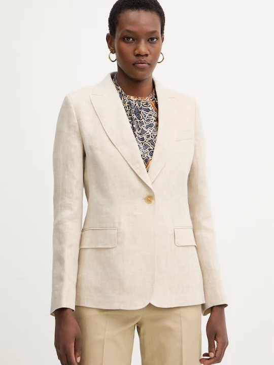 Obrázek produktu Weekend Max Mara Plátěné sako Weekend Max Mara NALUT béžová
