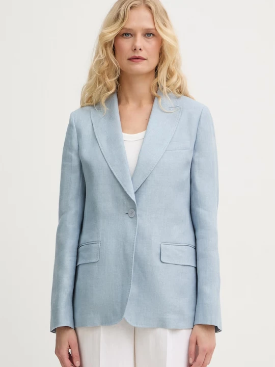 Obrázek produktu Weekend Max Mara Plátěné sako Weekend Max Mara NALUT modrá