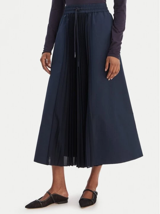 Obrázek produktu Weekend Max Mara Plisovaná sukně Folk 2615771011 Tmavomodrá Regular Fit