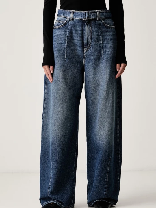 Obrázek produktu Weekend Max Mara relaxed fit džíny dámské WKDMADIA námořnická modř