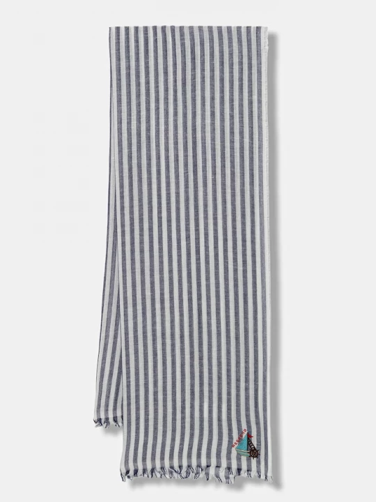 Obrázek produktu Weekend Max Mara Šátek dámský s příměsí lnu APERA fialová
