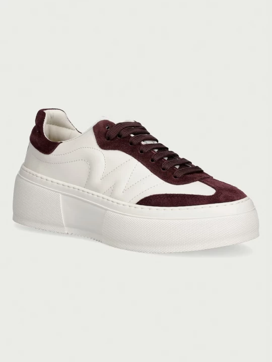 Obrázek produktu Weekend Max Mara sneakers boty dámské kožené béžová