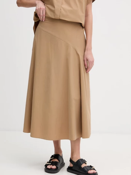 Obrázek produktu Weekend Max Mara sukně bavlněná ZATTERA béžová