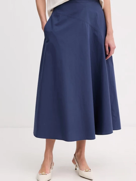 Obrázek produktu Weekend Max Mara sukně bavlněná ZATTERA námořnická modř
