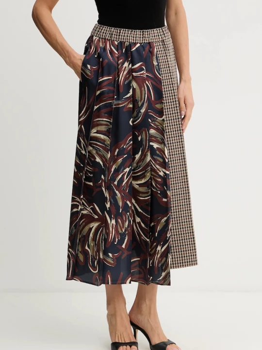 Obrázek produktu Weekend Max Mara Sukně s příměsí vlny Weekend Max Mara FANALE námořnická modř
