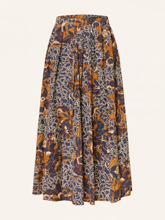 Obrázek produktu Weekend Max Mara Sukně Uomo tmavě modrá / krémová / tmavě oranžová