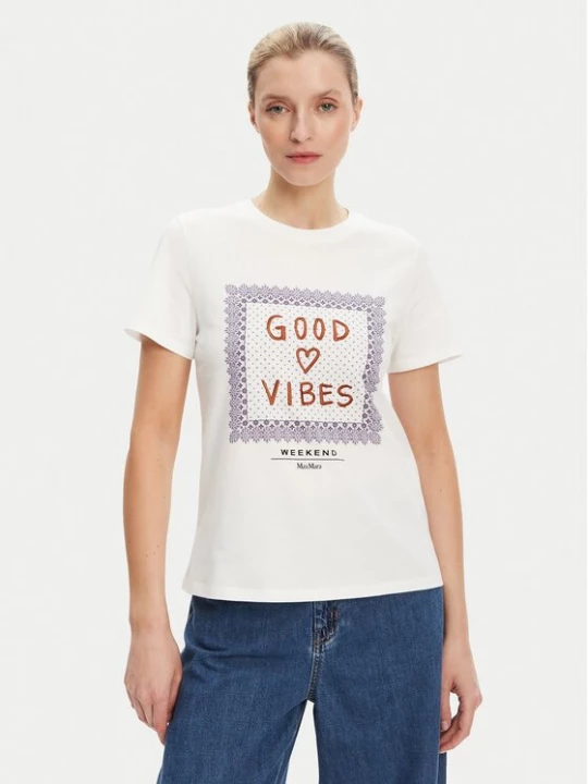 Obrázek produktu Weekend Max Mara T-Shirt Ara 2525976041 Bílá Regular Fit