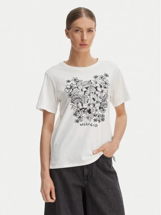 Obrázek produktu Weekend Max Mara T-Shirt Bora 2615971042 Bílá Regular Fit