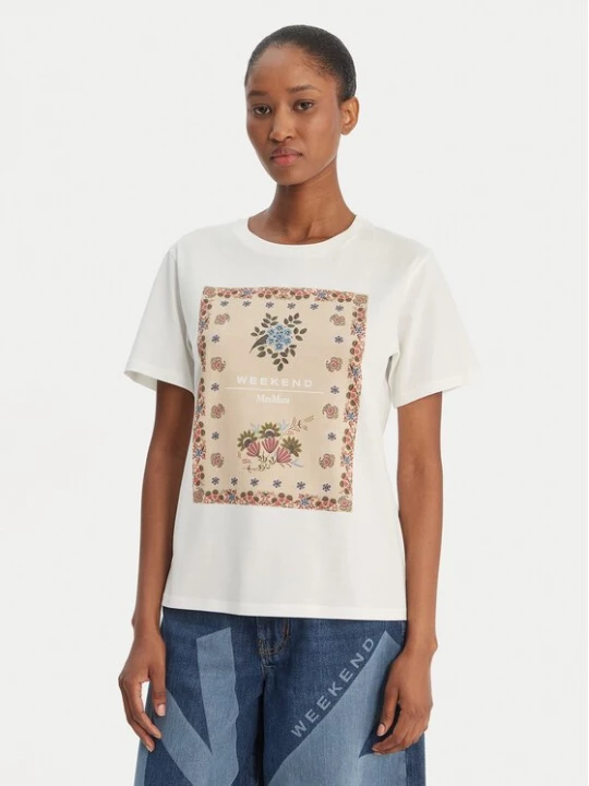 Obrázek produktu Weekend Max Mara T-Shirt Pantera 2615971032 Bílá Regular Fit