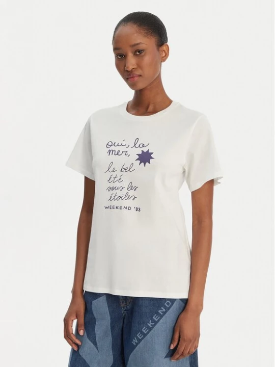 Obrázek produktu Weekend Max Mara T-Shirt Pantera 2615971032 Bílá Regular Fit