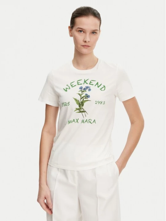 Obrázek produktu Weekend Max Mara T-Shirt Teiera 2515971052 Bílá Regular Fit