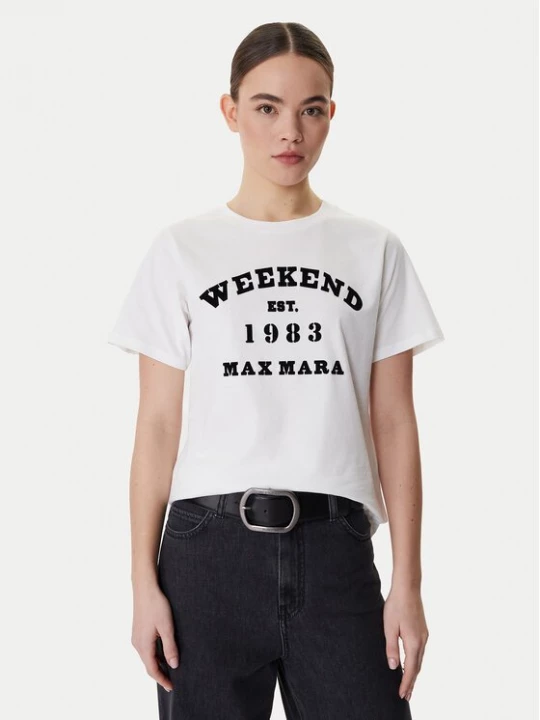 Obrázek produktu Weekend Max Mara T-Shirt Tenue 2615971051 Bílá Regular Fit