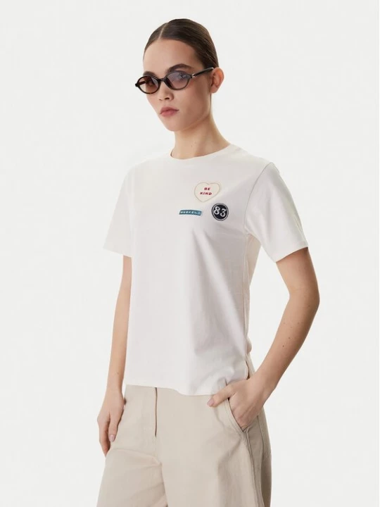 Obrázek produktu Weekend Max Mara T-Shirt West 2615971041 Écru Regular Fit Krémová