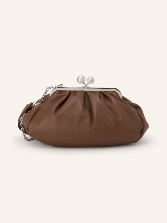 Obrázek produktu Weekend Max Mara Taška Přes Rameno Pasticcino Medium hnědá / stříbrná