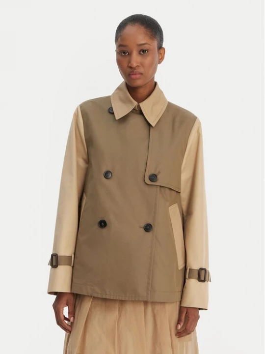 Obrázek produktu Weekend Max Mara Trenčkot Biglia 2615021051 Zelená Relaxed Fit