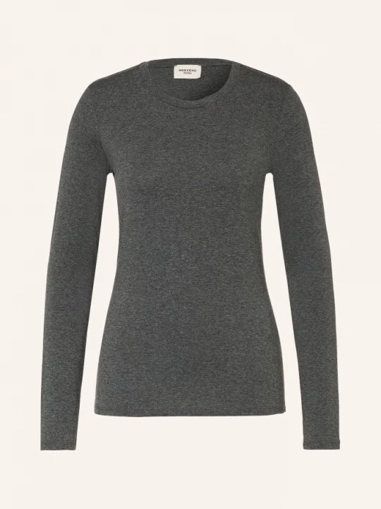 Obrázek produktu Weekend Max Mara Tričko S Dlouhým Rukávem Multie tmavě šedá
