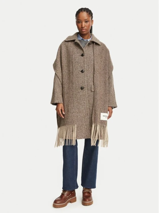Obrázek produktu Weekend Max Mara Vlněný kabát Latino 2625016032 Hnědá Regular Fit