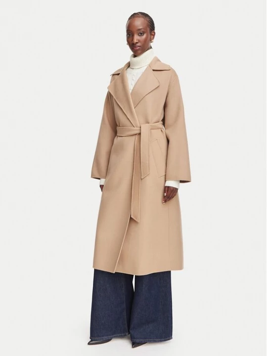 Obrázek produktu Weekend Max Mara Vlněný kabát Operoso 2625016011 Světle hnědá Regular Fit