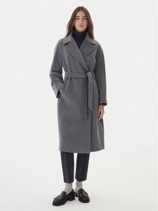 Obrázek produktu Weekend Max Mara Vlněný kabát Resina 2525016102 Šedá Regular Fit