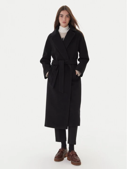 Obrázek produktu Weekend Max Mara Vlněný kabát Tempera 2525016082 Černá Regular Fit