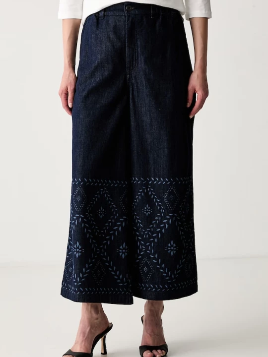 Obrázek produktu Weekend Max Mara wide leg džíny dámské WKDLAMPADA námořnická modř