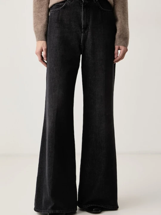 Obrázek produktu Weekend Max Mara wide leg džíny dámské WKDSPORT černá