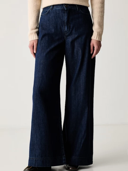 Obrázek produktu Weekend Max Mara wide leg džíny dámské WKDVEGA námořnická modř