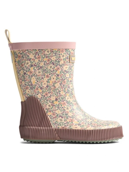 Obrázek produktu WHEAT Gumové holínky 'Welly' béžová / žlutá / zelená / starorůžová
