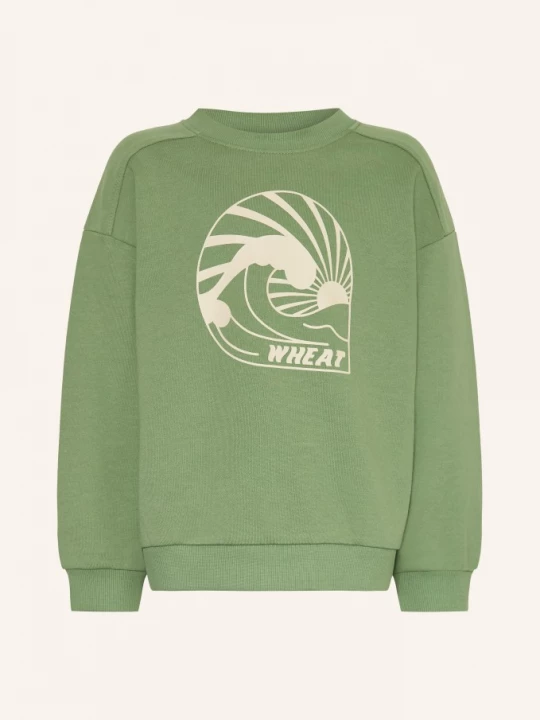 Obrázek produktu Wheat Mikina zelená / bílá