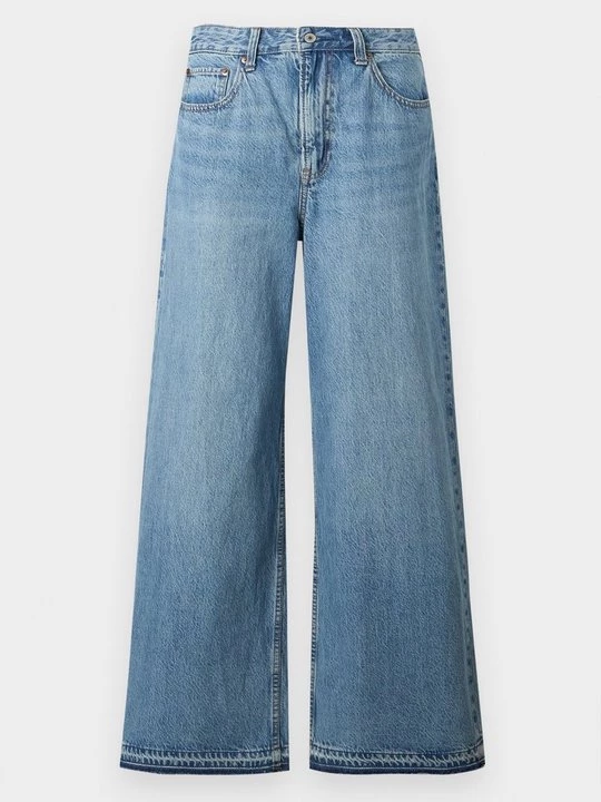 Obrázek produktu Wide leg Abercrombie & Fitch světlemodrý denim