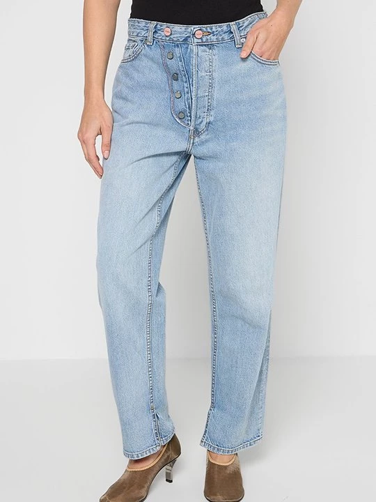 Obrázek produktu Wide leg Ganni světle modrá