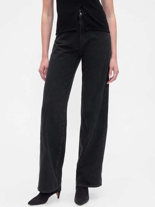 Obrázek produktu Wide leg GAP černý denim
