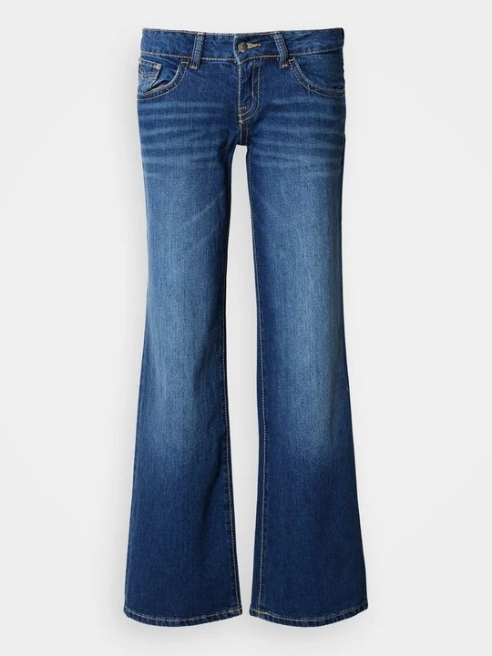 Obrázek produktu Wide leg Gina Tricot tmavomodrý denim
