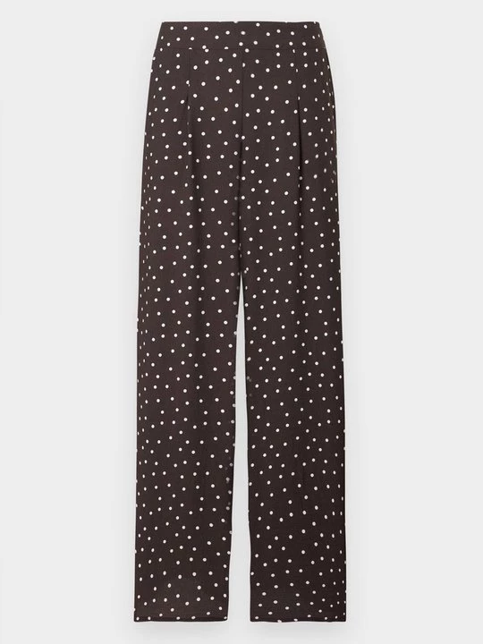 Obrázek produktu Wide leg JDY tmavě hnědá