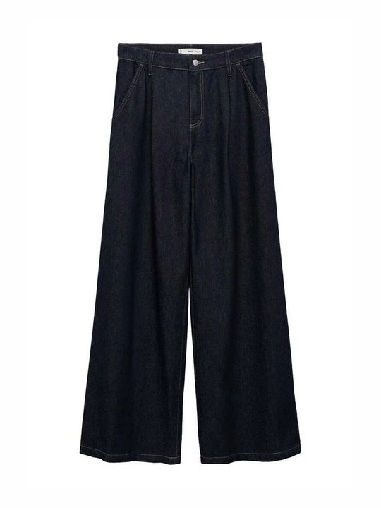 Obrázek produktu Wide leg Mango tmavomodrý denim
