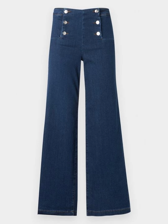 Obrázek produktu Wide leg Only tmavomodrý denim