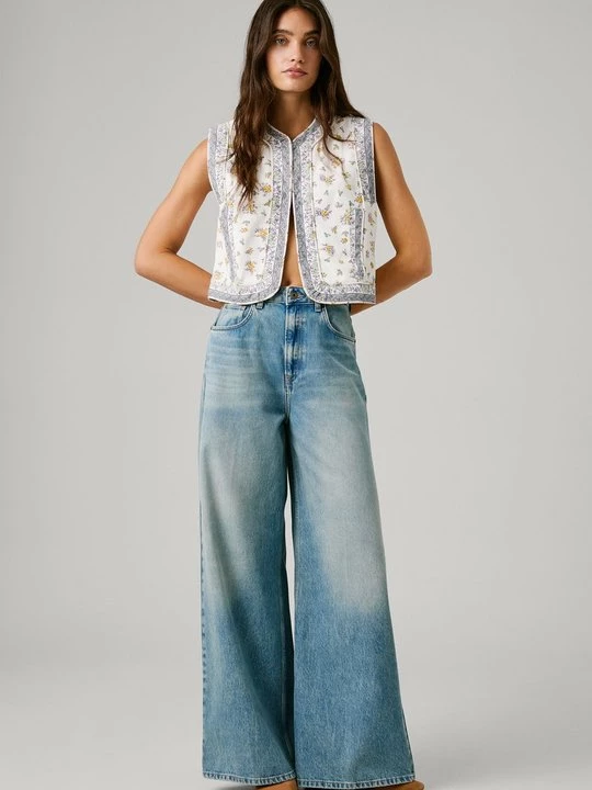 Obrázek produktu Wide leg Pepe Jeans modrý denim