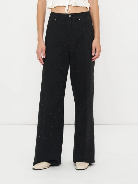 Obrázek produktu Wide leg Sandro černá