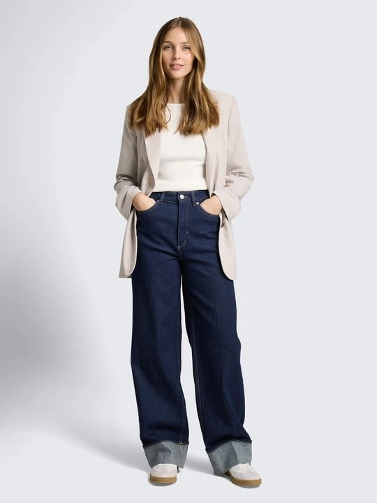 Obrázek produktu Wide leg Tom Tailor tmavomodrý denim