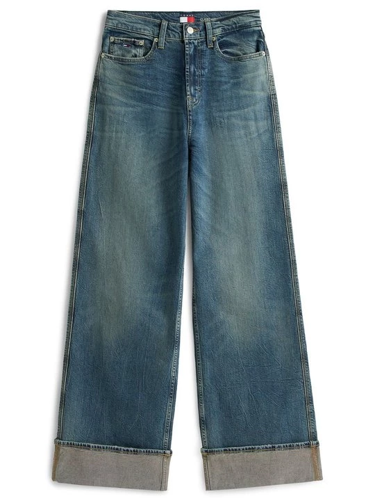 Obrázek produktu Wide leg Tommy Jeans tmavomodrý denim