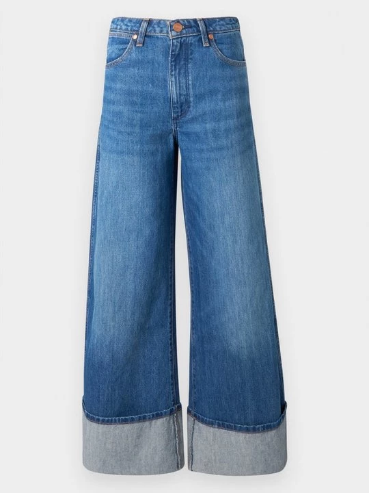 Obrázek produktu Wide leg Wrangler modrý denim