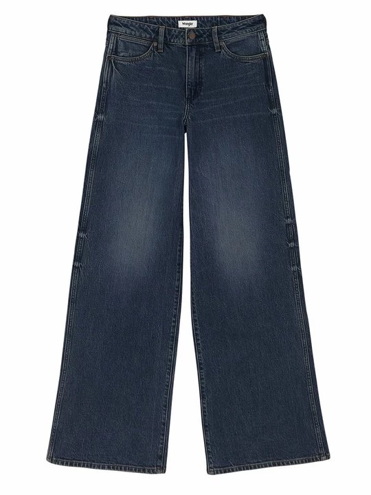 Obrázek produktu Wide leg Wrangler tmavomodrý denim