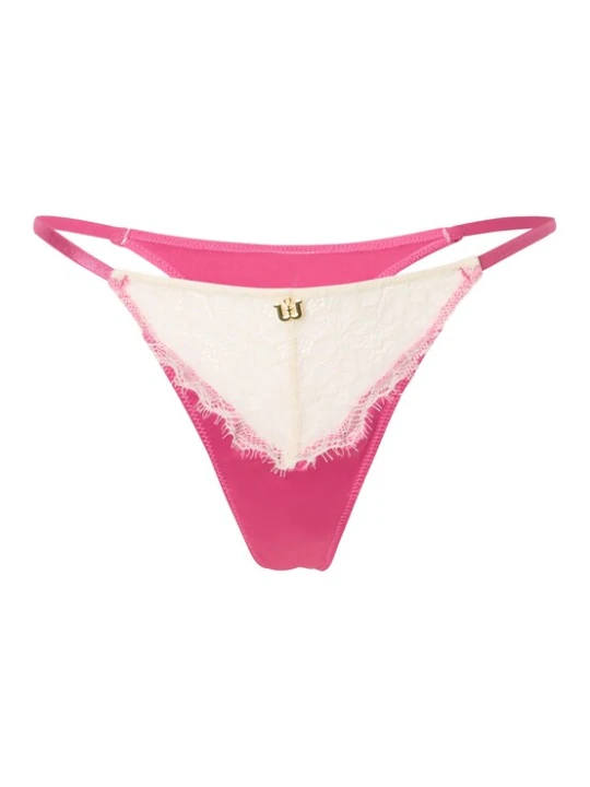 Obrázek produktu WILD LOVERS Tanga 'KIRSTEN' pink / bílá