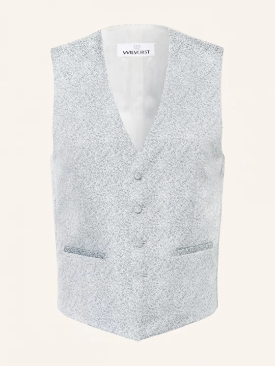 Obrázek produktu Wilvorst Obleková Vesta Extra Slim Fit 040 grün gemustert
